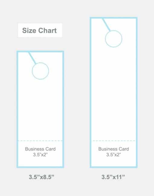 Door Hangers with Tear-Off Business Card - Image 3